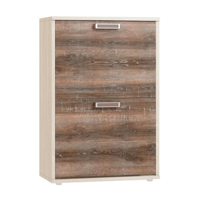 Тумба для обуви «Порту», 620×291×918 мм, цвет дуб сонома/дуб сакраменто тёмный