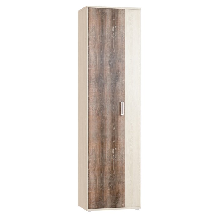 Шкаф 2-х дверный «Порту», 600 × 413 × 2174 мм, цвет дуб сонома / дуб сакраменто тёмный - Фото 1