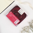 Подарочный бант - шар №4.5, красный, для упаковки подарков - Фото 3