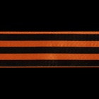 Лента «Георгиевская» атласная, 25 мм, 23 ± 1 м - Фото 2