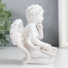 Сувенир полистоун "Белоснежный ангел с книгой" МИКС 9,5х7,5х6,5 см - фото 6776130