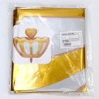 Воздушный шар фольгированный 26" «Корона золотая», фигура - Фото 2