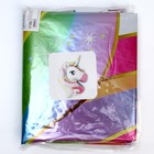 Шар фольгированный 52" «Единорог с большими глазами» (комплект 5 шт) - фото 21953282