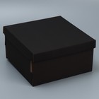 Складная коробка «Чёрная», 30 х 28.5 х 15.3 см - фото 10168642