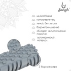 Ролик массажный Sangh, 30×10 см, цвет серый - Фото 2