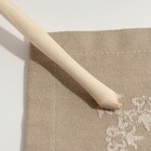 Ложка деревянная полубаская, без росписи, заготовка для творчества, хемпельная, 19×6 см - Фото 4