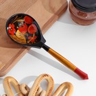 Ложка деревянная «Традиционная», полубаская, 19×6 см, МИКС - Фото 1