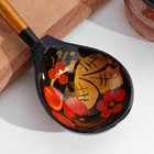 Ложка деревянная «Традиционная», полубаская, 19×6 см, МИКС - Фото 3