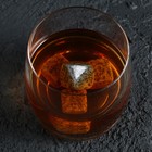Камни для виски в деревянной шкатулке с крышкой Whiskey man, 4 шт - Фото 5