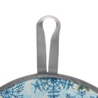 Ледянка мягкая, принт: зимний фисташковый, диаметр 450 мм - Фото 4