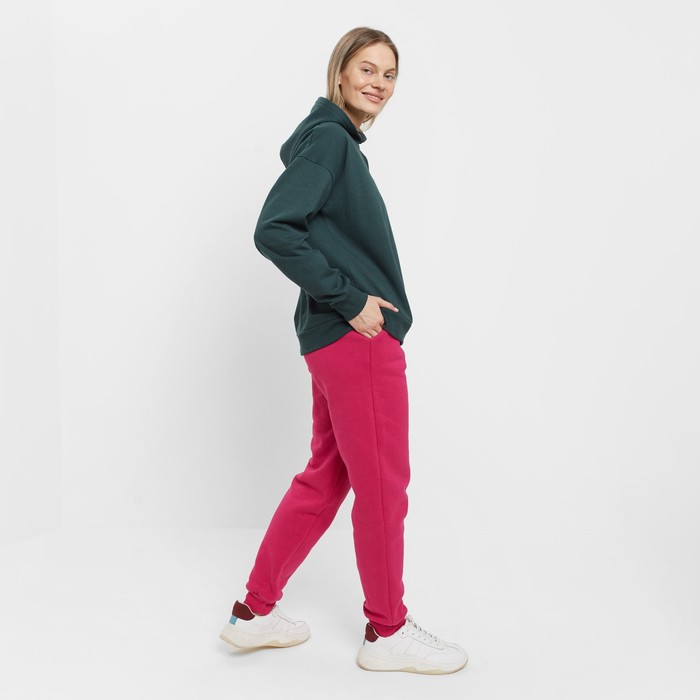 Толстовка женская НАЧЁС, цвет изумруд, размер 44 59343