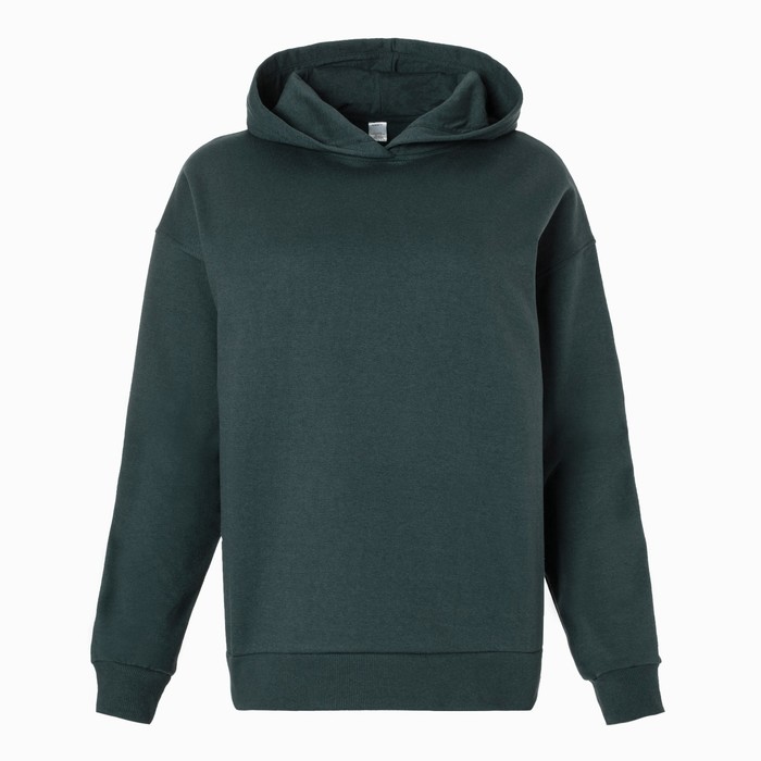 Толстовка женская НАЧЁС, цвет изумруд, размер 44 59343