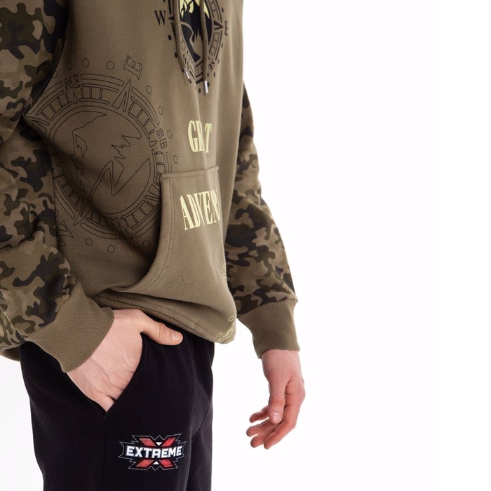 Брюки мужские НАЧЁС, цвет чёрный, размер 56 59353