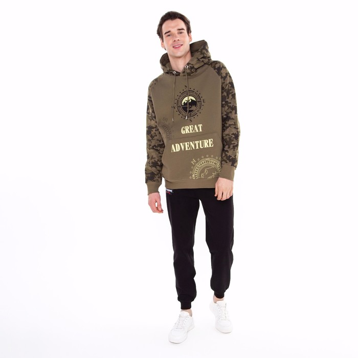 Брюки мужские НАЧЁС, цвет чёрный, размер 56 59353