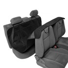 Накидка-автогамак для перевозки животных, 130×150 см, оксфорд, черный - Фото 1