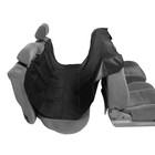 Накидка-автогамак для перевозки животных, 130×150 см, оксфорд, черный - Фото 2