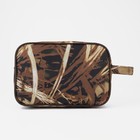 Косметичка на молнии, цвет коричневый/листва - Фото 2