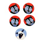 Настольная игра «Шашки» + «Овца и волки», магнитная - фото 27188360