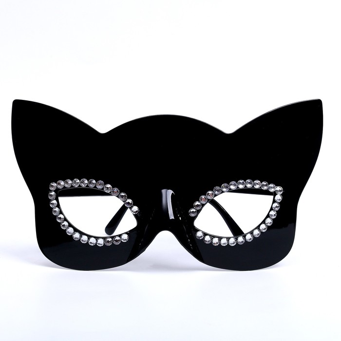 Карнавальные очки «Кошка» - фото 1885535862