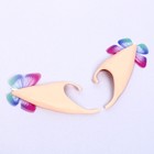 Карнавальные ушки Эльф, с бабочками - Фото 3