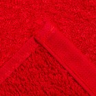 Полотенце махровое Этель цвет красная роза 30х60см, 350 г/м2, 70% хлопок,30% бамбук - Фото 4
