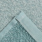 Полотенце махровое Этель цвет серо-зелёный 30×60см,350г/м².70% хлопок, 30% бамбук - фото 21954529