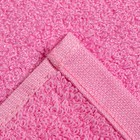 Полотенце махровое Этель цвет розовый 30х60см, 350 г/м2, 70% хлопок,30% бамбук - Фото 4