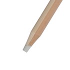 Карандаш МЕЛОВОЙ художественный белый, 1 штука, грифель 4 мм, BRAUBERG ART CLASSIC, 181922 - Фото 3