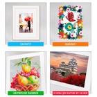 Пенокартон 5 мм, В2, 50 х 70 см, матовый, НАБОР 5 листов, BRAUBERG, 110 г/м2, белый, 112471 - фото 24339471