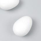Пенопластовые заготовки для творчества "Эллипсы" 7 см набор 2 шт (яйцо) - фото 10170267