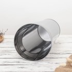 УЦЕНКА Вазон без ручек, 9 л, высота 39 см, нержавеющая сталь - Фото 2