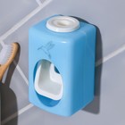Выдавливатель для зубной пасты механический «Колибри», голубой - фото 6776915