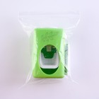 Выдавливатель для зубной пасты механический «Листья», зеленый - фото 6776930