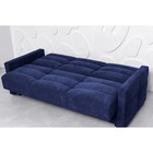 Диван прямой «Прайм 9», книжка, независимый пружинный блок, велюр, цвет selfie deep blue - Фото 3
