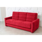 Прямой диван «Прайм 9», механизм книжка, независимый пружинный блок, велюр, цвет красный - Фото 2