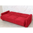 Прямой диван «Прайм 9», механизм книжка, независимый пружинный блок, велюр, цвет красный - Фото 3