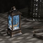 УЦЕНКА Фигура светодиодная "Фонарь цвет бронза, Олень", 1 LED, 13х5.5х5.5 см, бат. 3хAG13, Т/БЕЛЫЙ 4 9457953