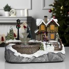 УЦЕНКА Светодиодная фигура «Новогодний фонтан», 23×18×13 см, от батареек ААх3, USB, свечение тёплое белое - Фото 2