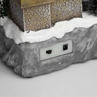 УЦЕНКА Светодиодная фигура «Новогодний фонтан», 23×18×13 см, от батареек ААх3, USB, свечение тёплое белое - Фото 3