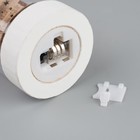 УЦЕНКА Светодиодная фигура под куполом «Дом и ёлка» 6×9.5×6 см, дерево, от батареек LR1130×3, свечение тёплое белое - Фото 4