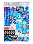 Снегокат «Тимка спорт 2» Космический, синий, ТС2-М/К Nika Kids 9446744