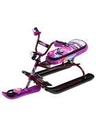 Снегокат Nika Snowdrive, СНД3/SL, цвет фиолетовый/чёрный/бордовый - Фото 5