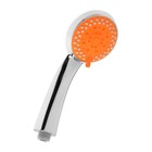 УЦЕНКА Набор для душа ZEIN Z0905, шланг 150 см, держатель, лейка 5 режимов, оранжевый/хром - Фото 2