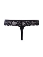 Трусы женские стринги, цвет чёрный (nero), размер 44 (S) - фото 65386176