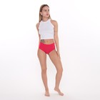 Трусы женские слипы, цвет ягодный (bacche), размер 44 (S) - фото 53294656