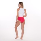 Трусы женские слипы, цвет ягодный (bacche), размер 44 (S) - фото 53294658