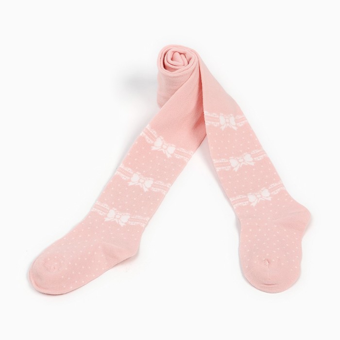 

Колготки детские "Бантики", цвет светло-розовый (rosa сhiar), рост 92-98