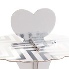 Подставка для пирожных «Зигзаги», серебро - Фото 2