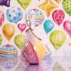 Бомбочка для ванн "С днем рождения! ", 120 г - фото 37567918