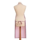 Фартук Доляна цвет бордовый 60×80 см, 100% п/э - Фото 6